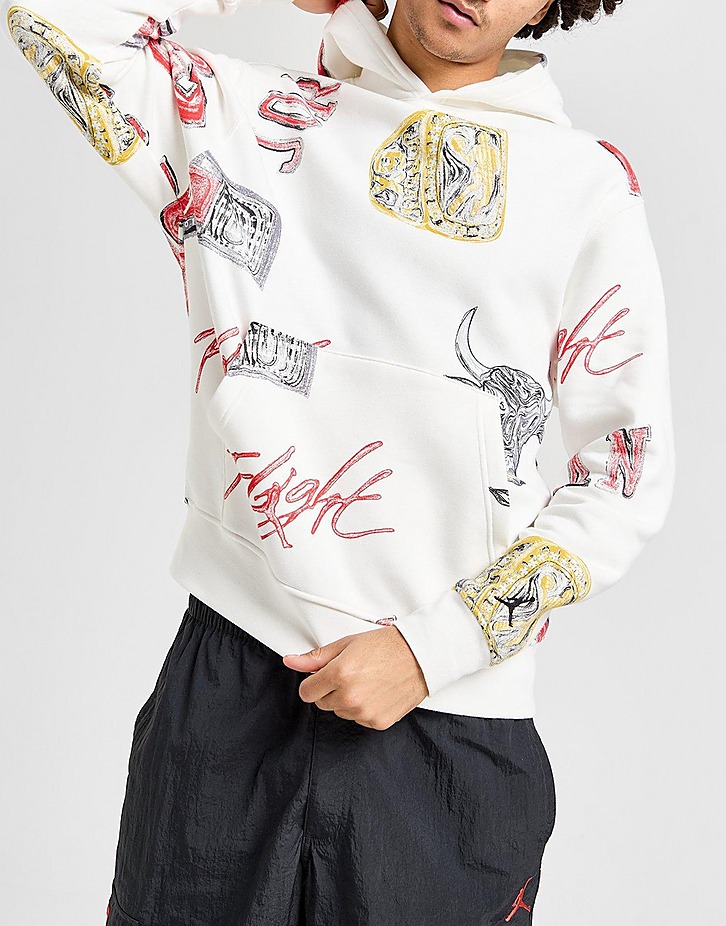 Jordan All Over Print Fleece Hoodie